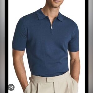 Reiss Navy Men's Polo Shirt